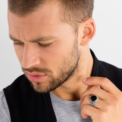 Bague Chevalière Têtes de Mort, Argent TR2005-024-11 - Thomas Sabo