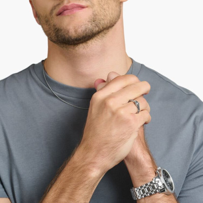 Bague Serpent Argent 925 noirci & oxydes - TR2419-643-11 - Thomas Sabo