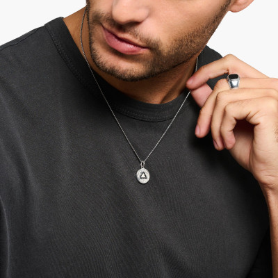 Collier Elements of Nature Feu, Argent - KE2152-051-11, 45 à 50 cm - Thomas Sabo