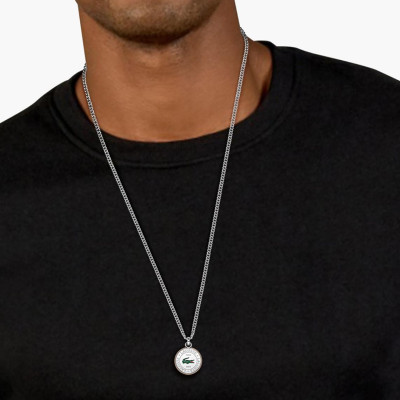 Collier Vigor, Acier - 2040447, 60 cm - Lacoste